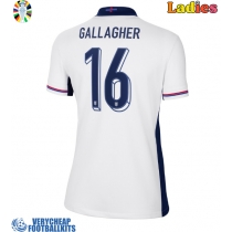 England Conor Gallagher #16 Replica Home Shirt Ladies Euro 2024 Short Sleeve